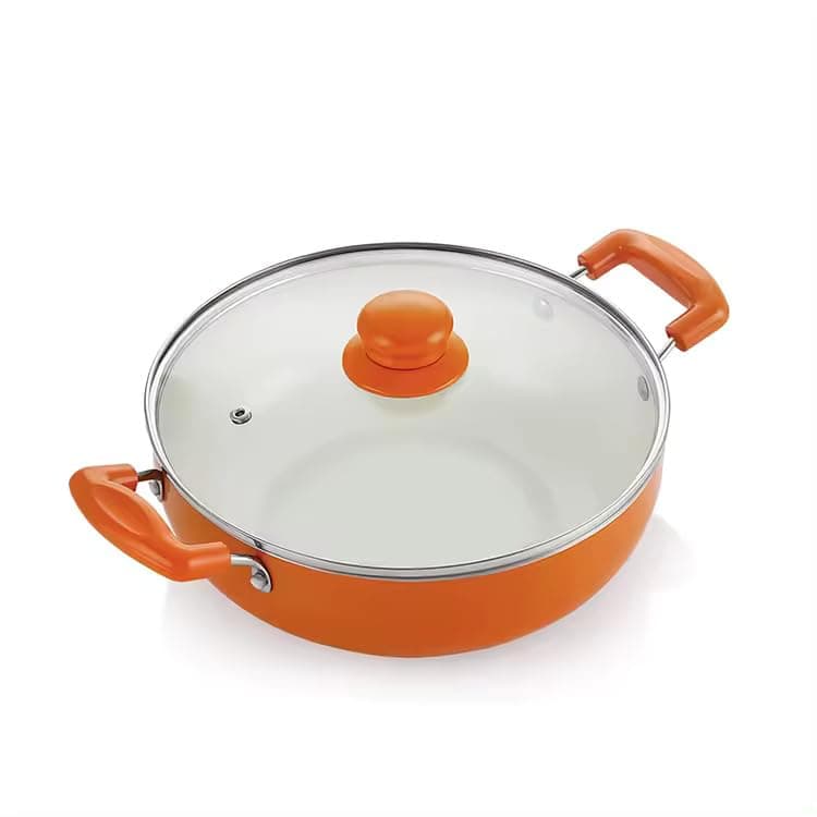 Panela Caçarola Antiaderente Cerâmico Alumínio 20cm Wellmix