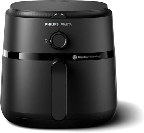 Philips Walita Fritadeira Airfryer Série 1000 XL 6,2L, Preta, 110V