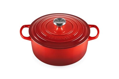 Le Creuset Panela Redonda 26 cm Ferro Fundido Esmaltado Signature Vermelho
