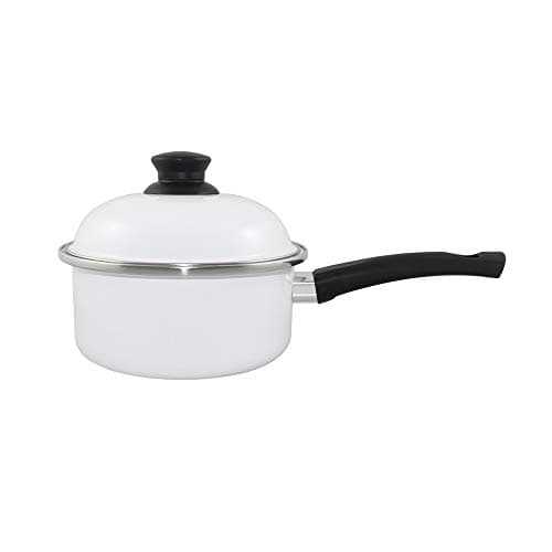 Panela 16 Esmaltada Branca - 900 ml - Ewel