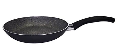 Frigideira, Alumínio com Revestimento, Bologna Granitium, 24 cm, Preto, BALLARINI