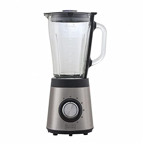 BLACK+DECKER Liquidificador, com Corpo em Inox e Jarra de Vidro, Gourmand Griss, Modelo L7000G, 110V