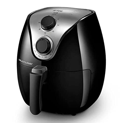 Fritadeira Elétrica Air Fryer 4L Digital 127V 1500W Preto Multi - CE168